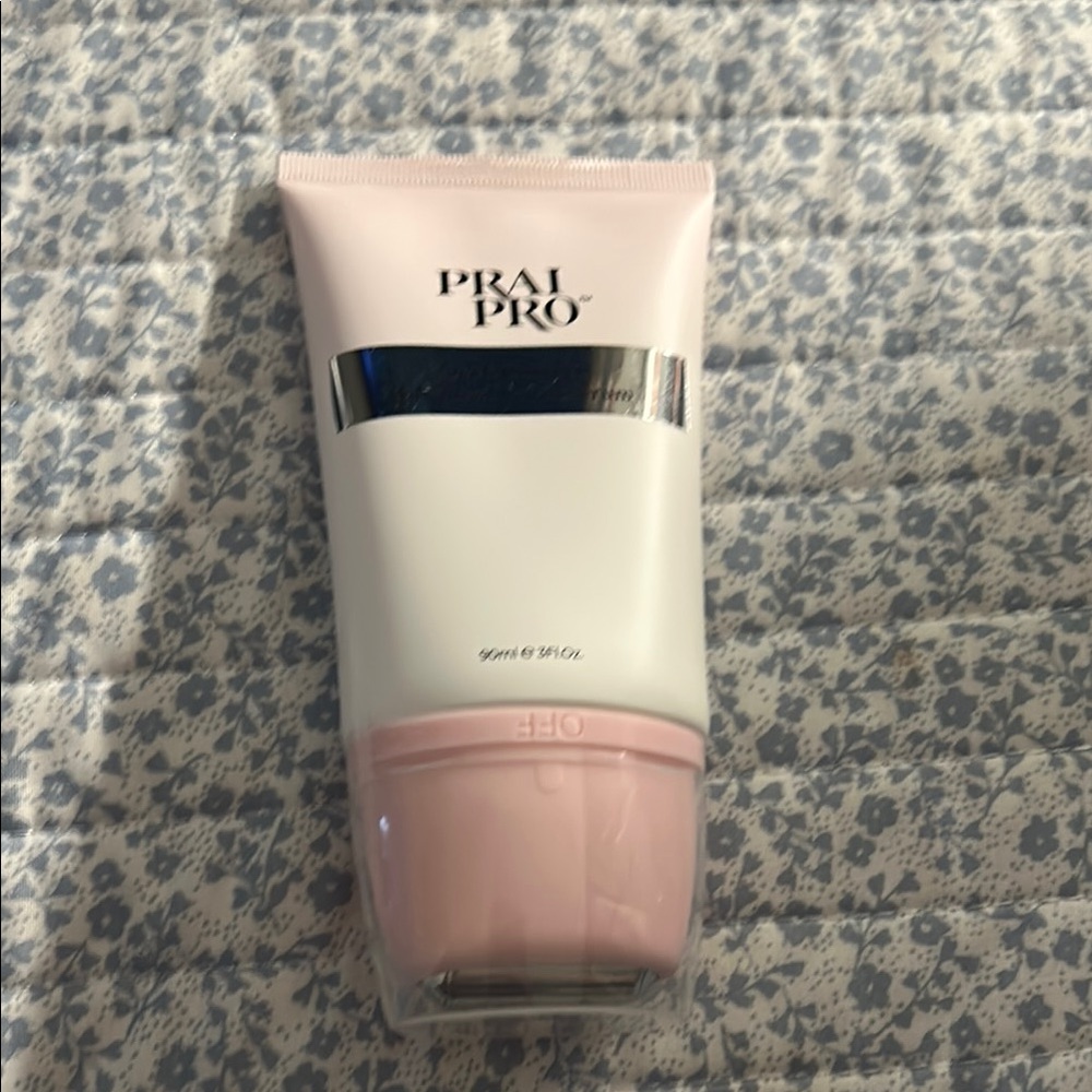 Pink and White Skincare Cream